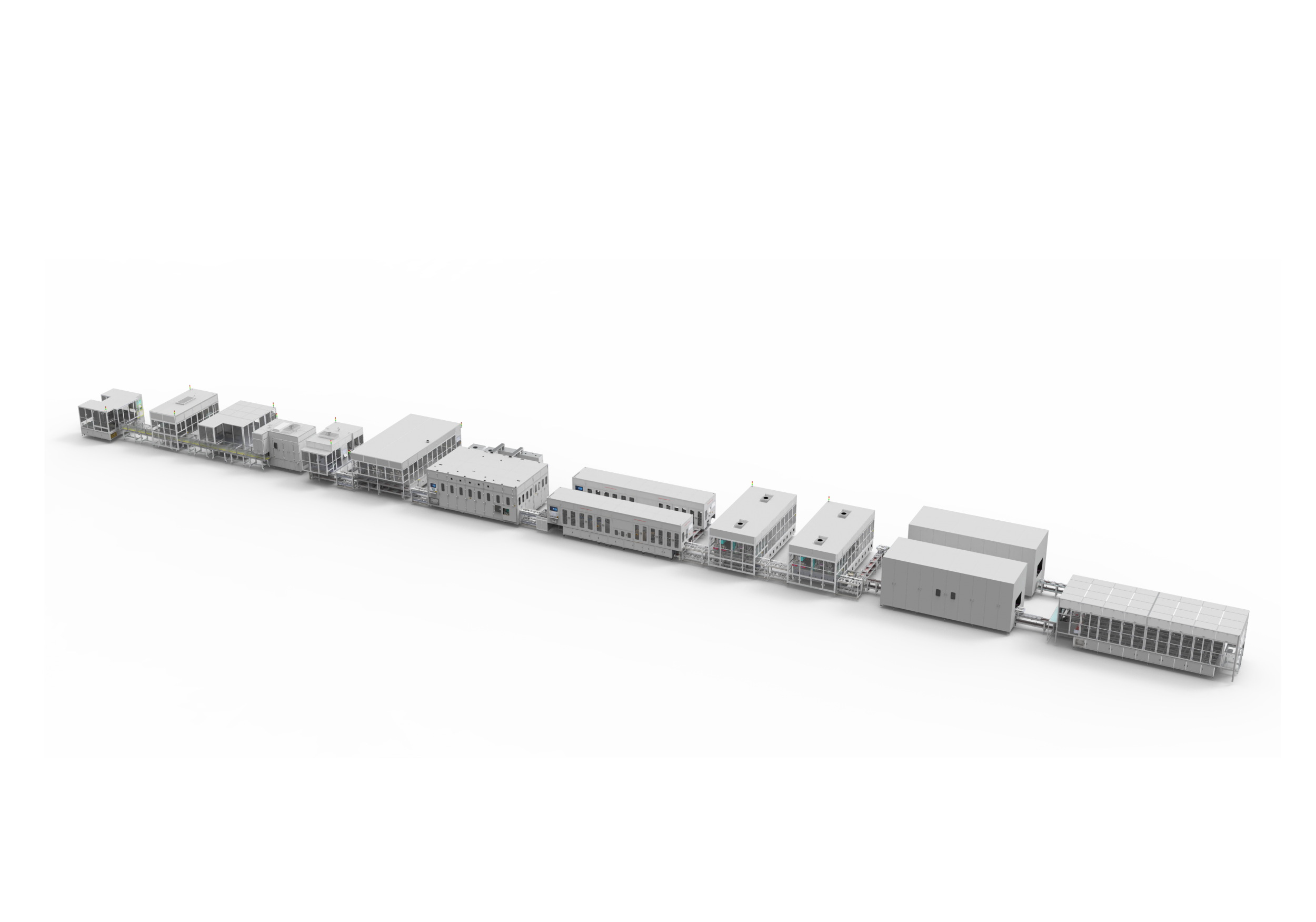 全自動方形電池電芯裝配線