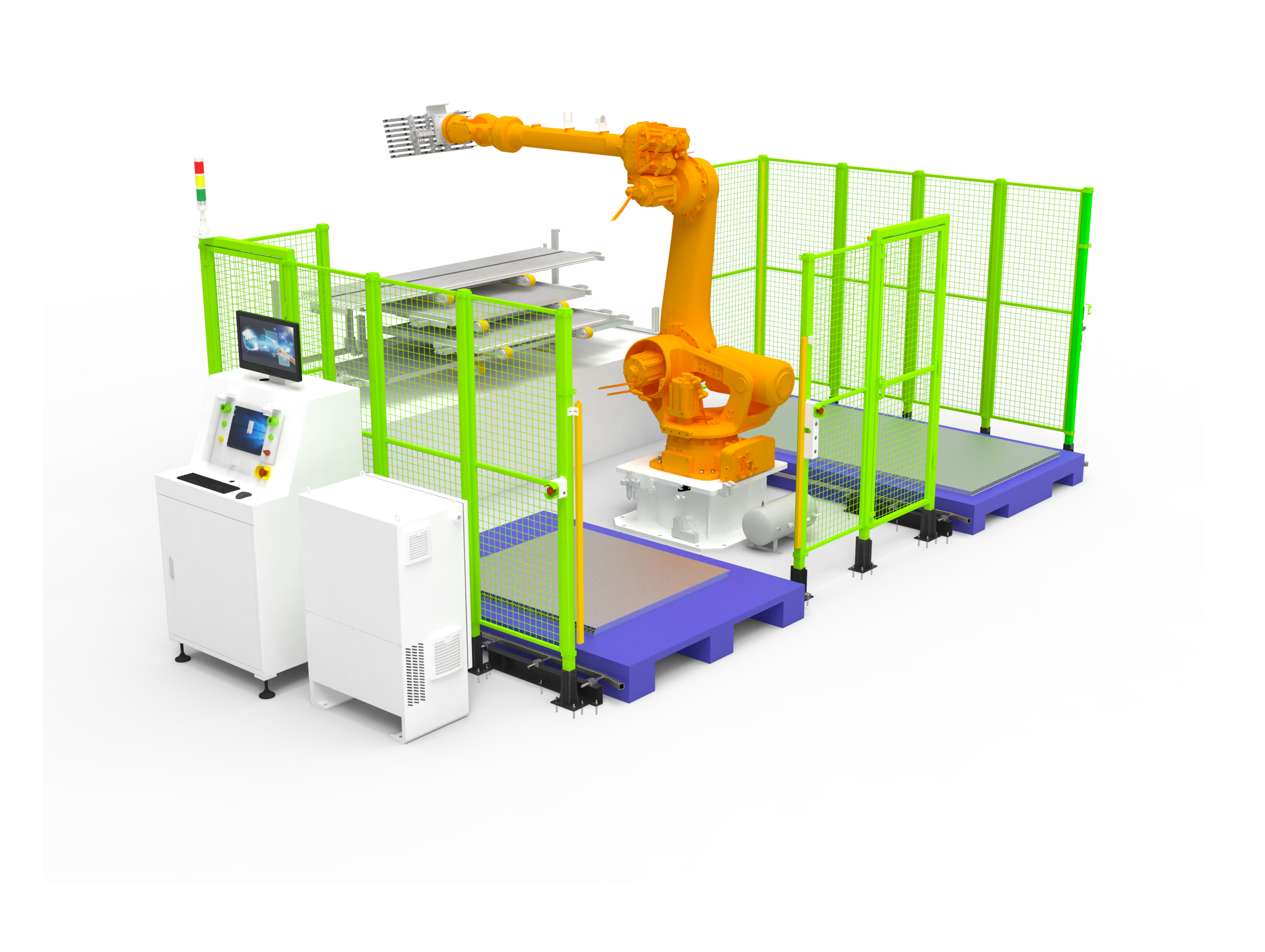 自動上邊框機